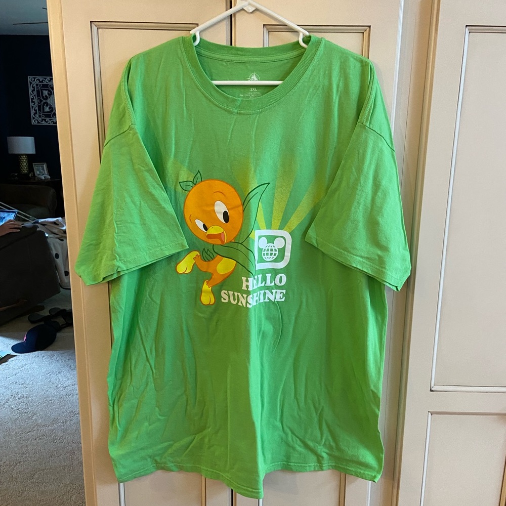 Orange bird shirt
